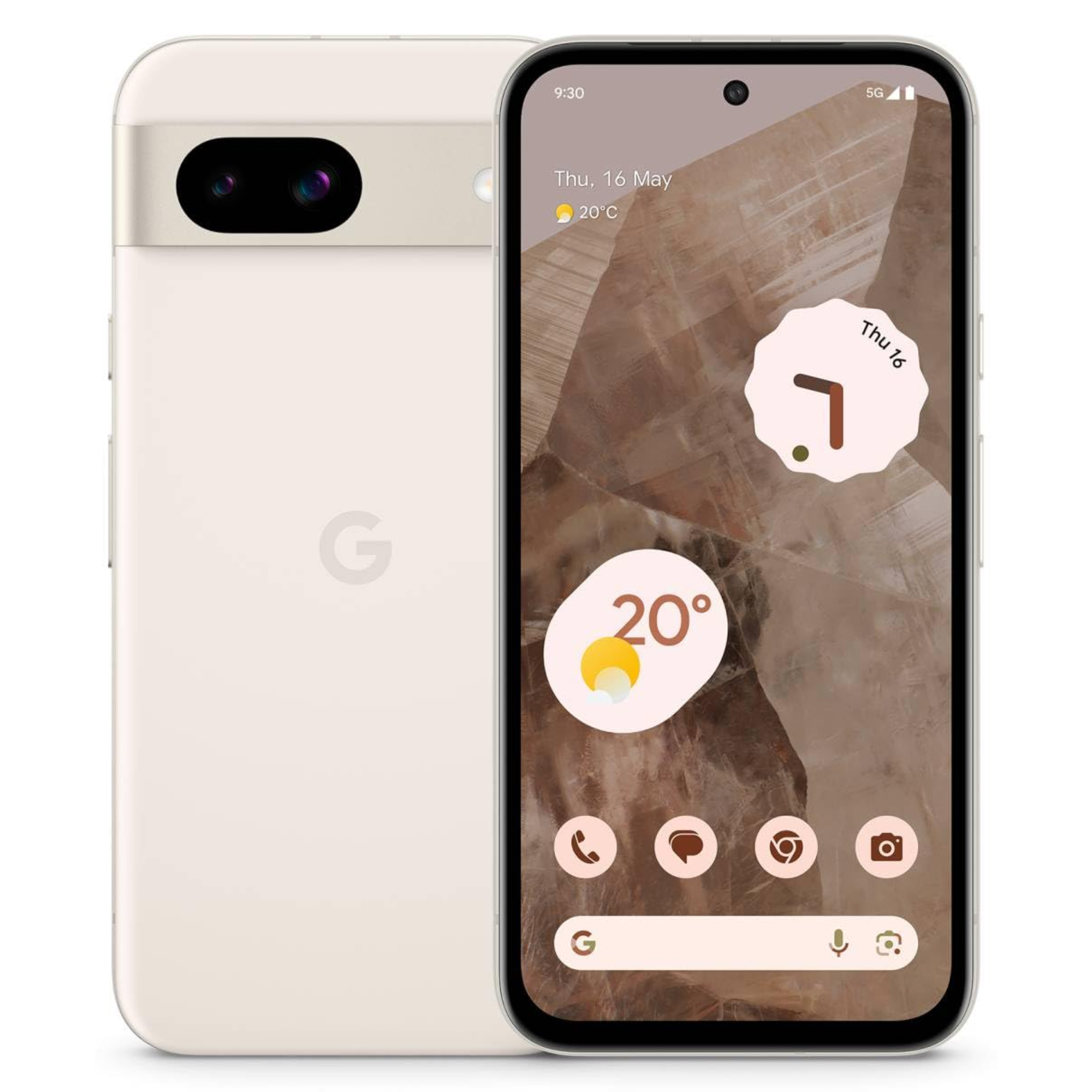 Google Pixel 8a (Porcelain, 128, GB, 8, GB)